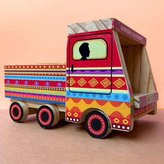 DIY Wooden Truck - Indian Traditional