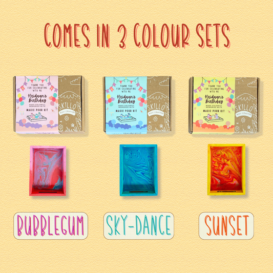 Return Gift - DIY Fluid Art Tray Kit