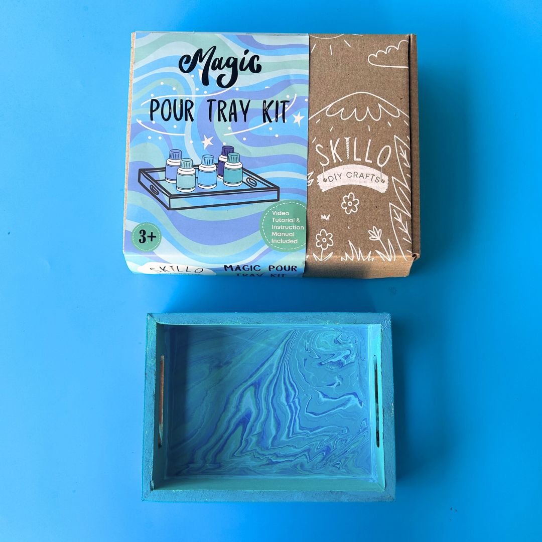 DIY Fluid Art Tray Kit - Sky Dance