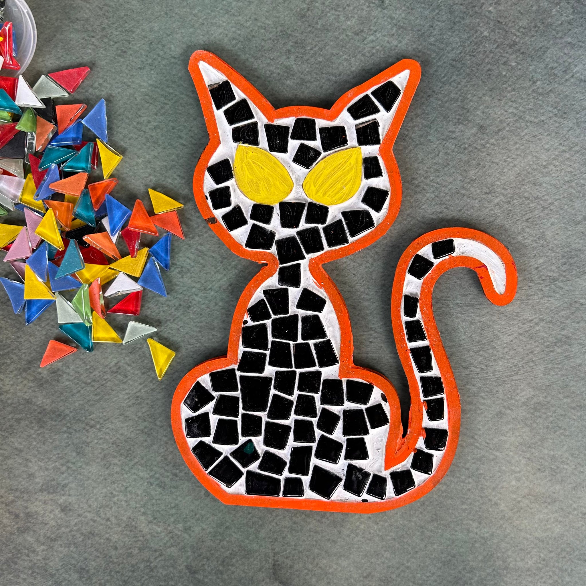 DIY Mosaic Art Kit - Cat