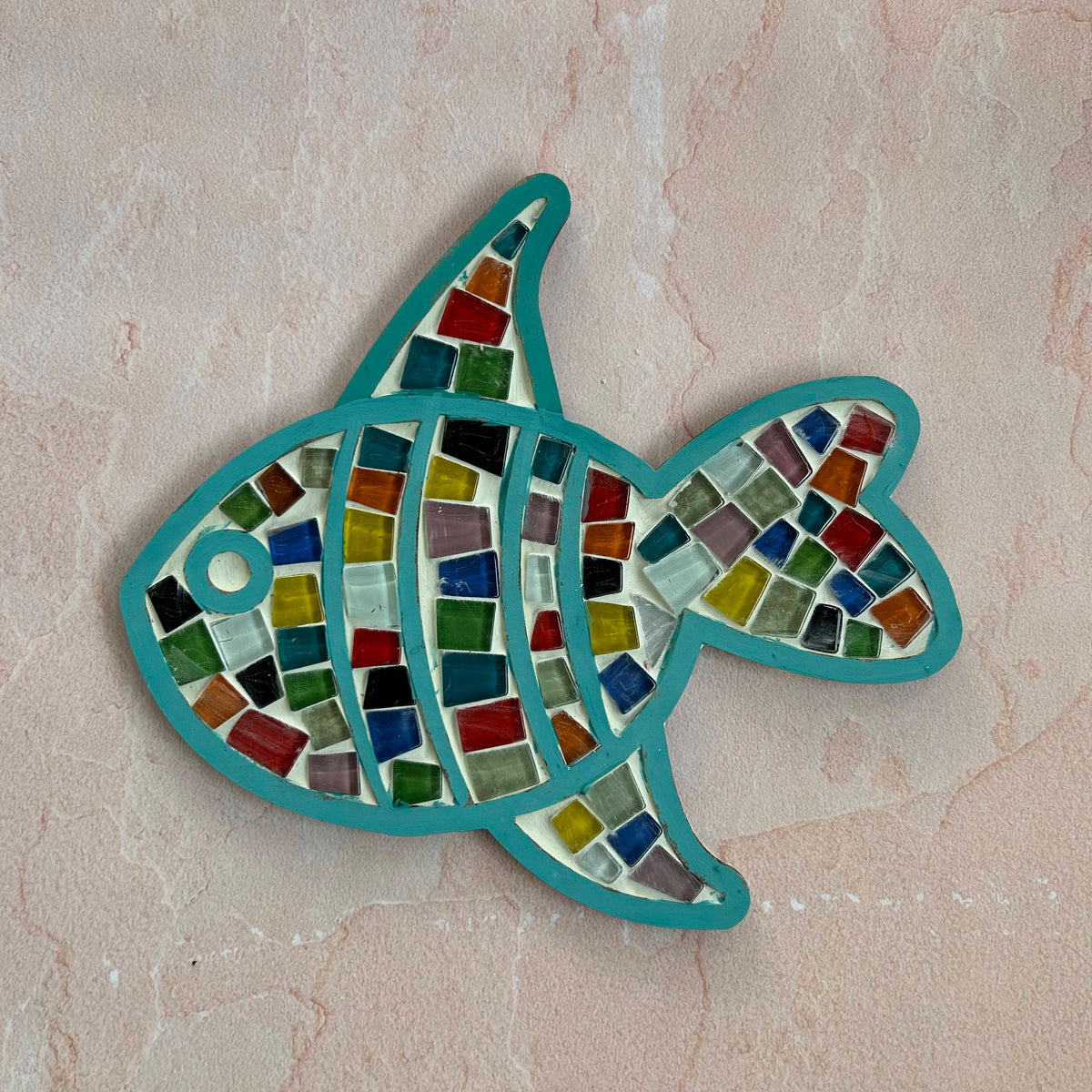 Masaic Fish Mosaic Fish Patterns Printable Easy Scrap Fabric Sewing | Handmade