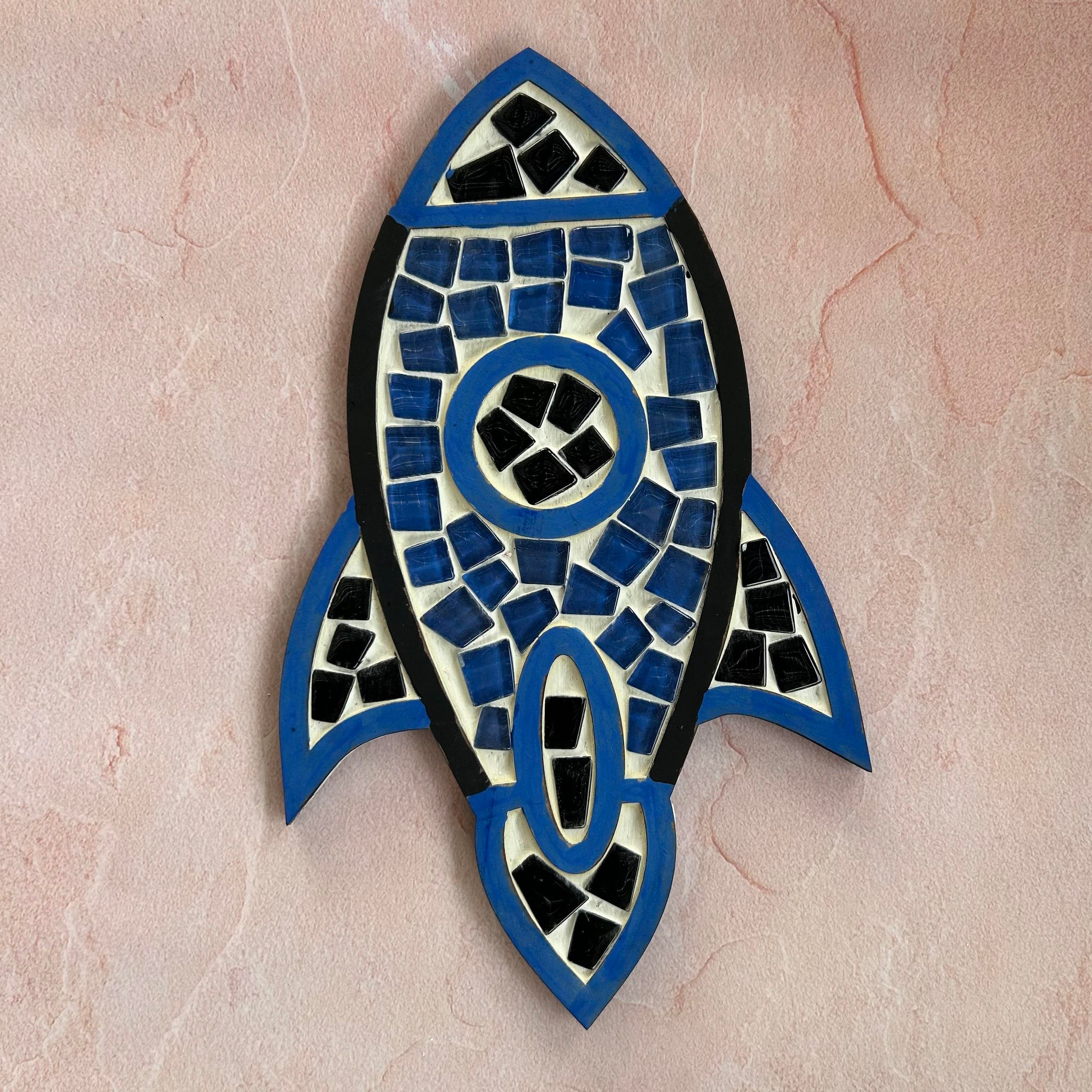 DIY Mosaic Art Kit - Rocket