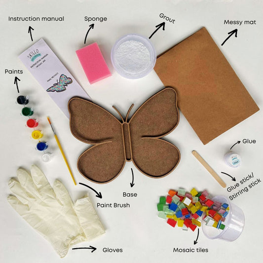 DIY Mosaic Art Kit - Butterfly