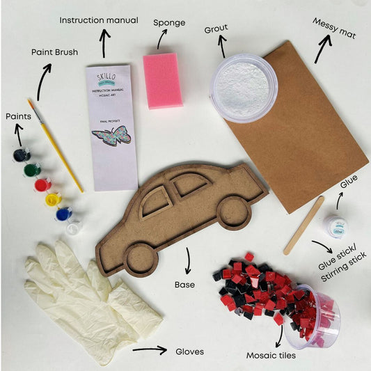 DIY Mosaic Art Kit - Car